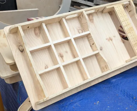 Cornhole Set Plans/Files - With Stand Up Scoreboard & Tic Tac Toe Built-In