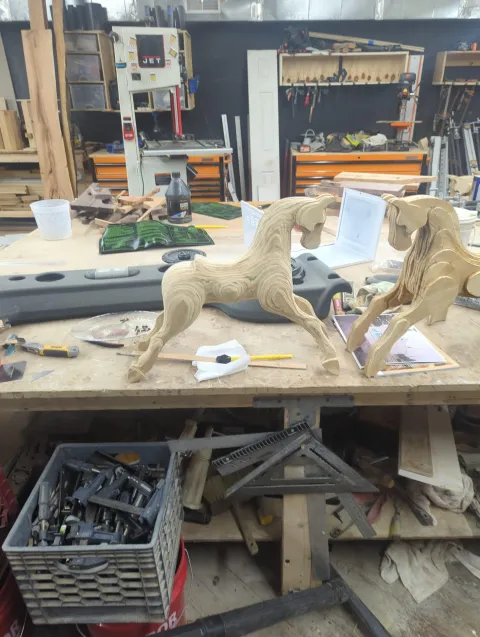 Wooden Horse CNC Plans/Files